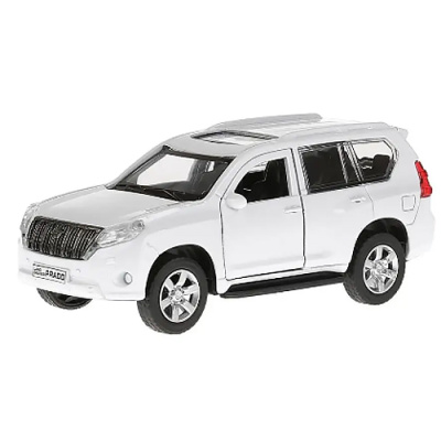 Металлическая инерционная машинка TOYOTA PRADO 12 см Технопарк PRADO-WH 1